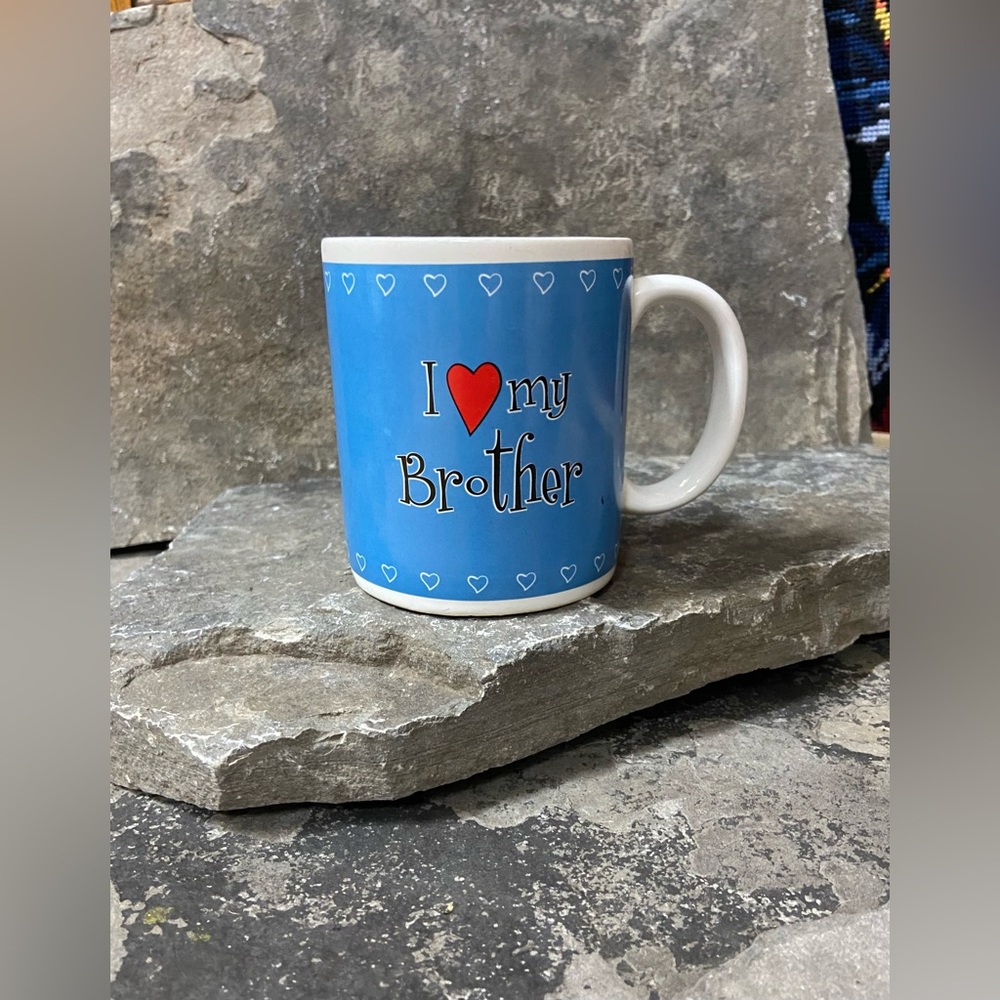 🐦‍⬛ 5/$20 🐦‍⬛  ‘I LOVE ❤️ my Brother’ Mug